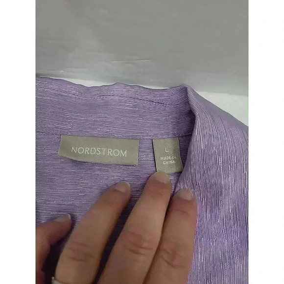 Nordstrom Silk Linen Shirt and Tank Women's Large New with Tags - Picture 4 of 9